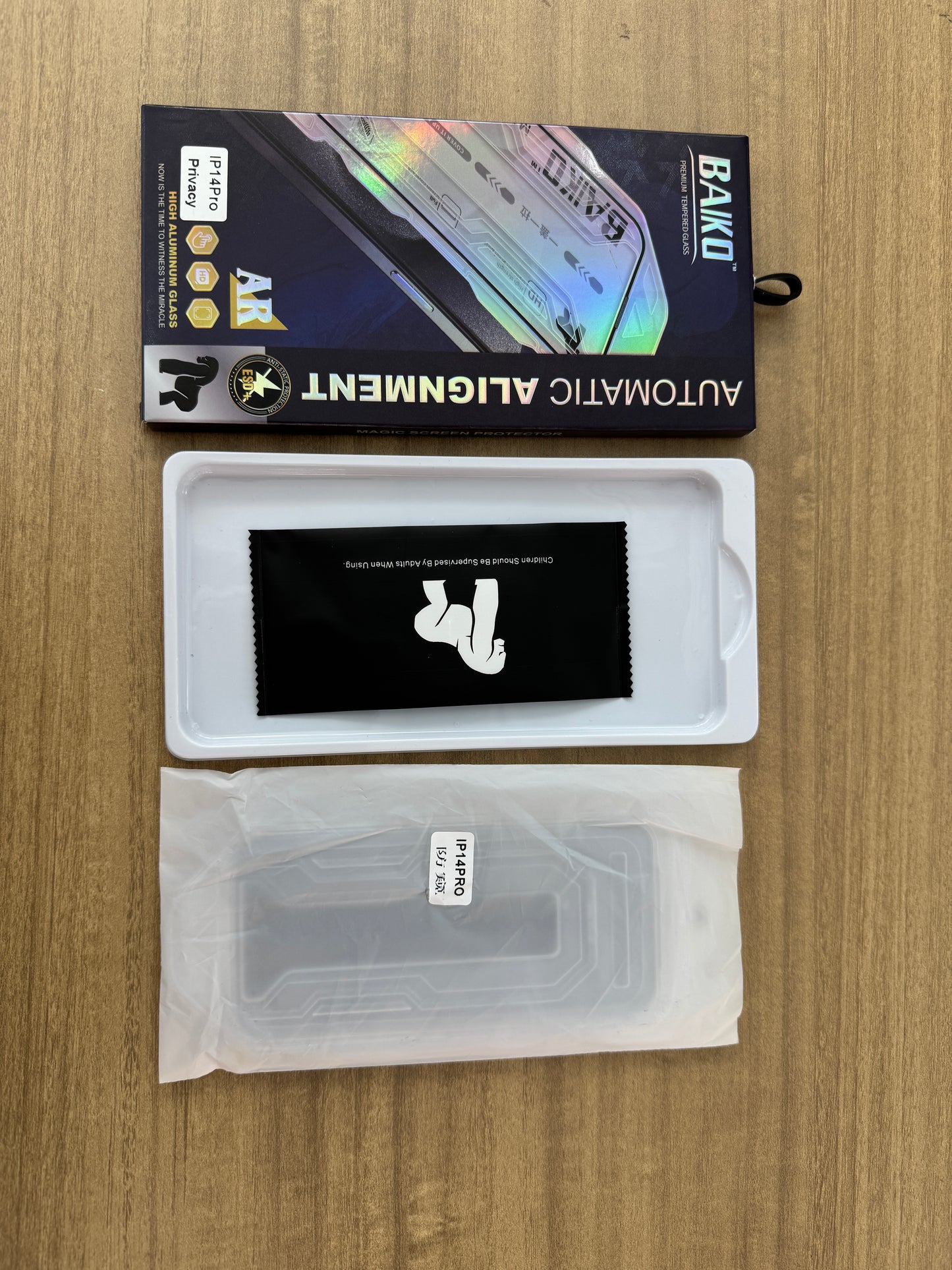 BAIKO HD Clear 3D, Panssarilasi - Asennuskehikolla, Kirkas