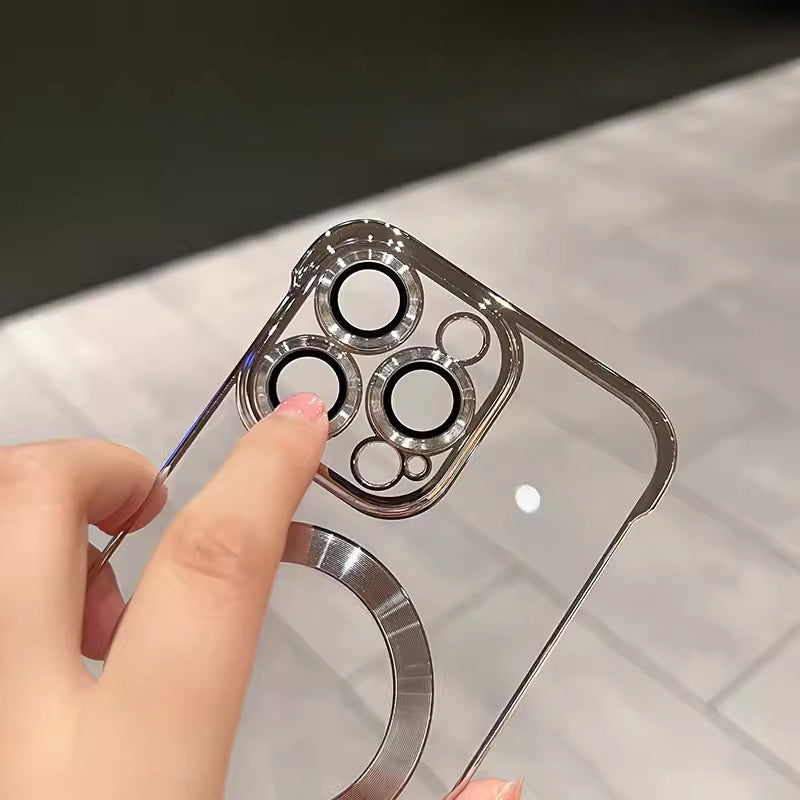 Clear Acrylic MagSafe Phone Cover for iPhone